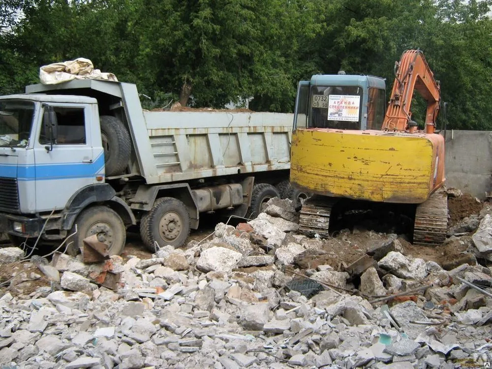 Вывоз бетонного боя и утилизация в Ярославле в октябре